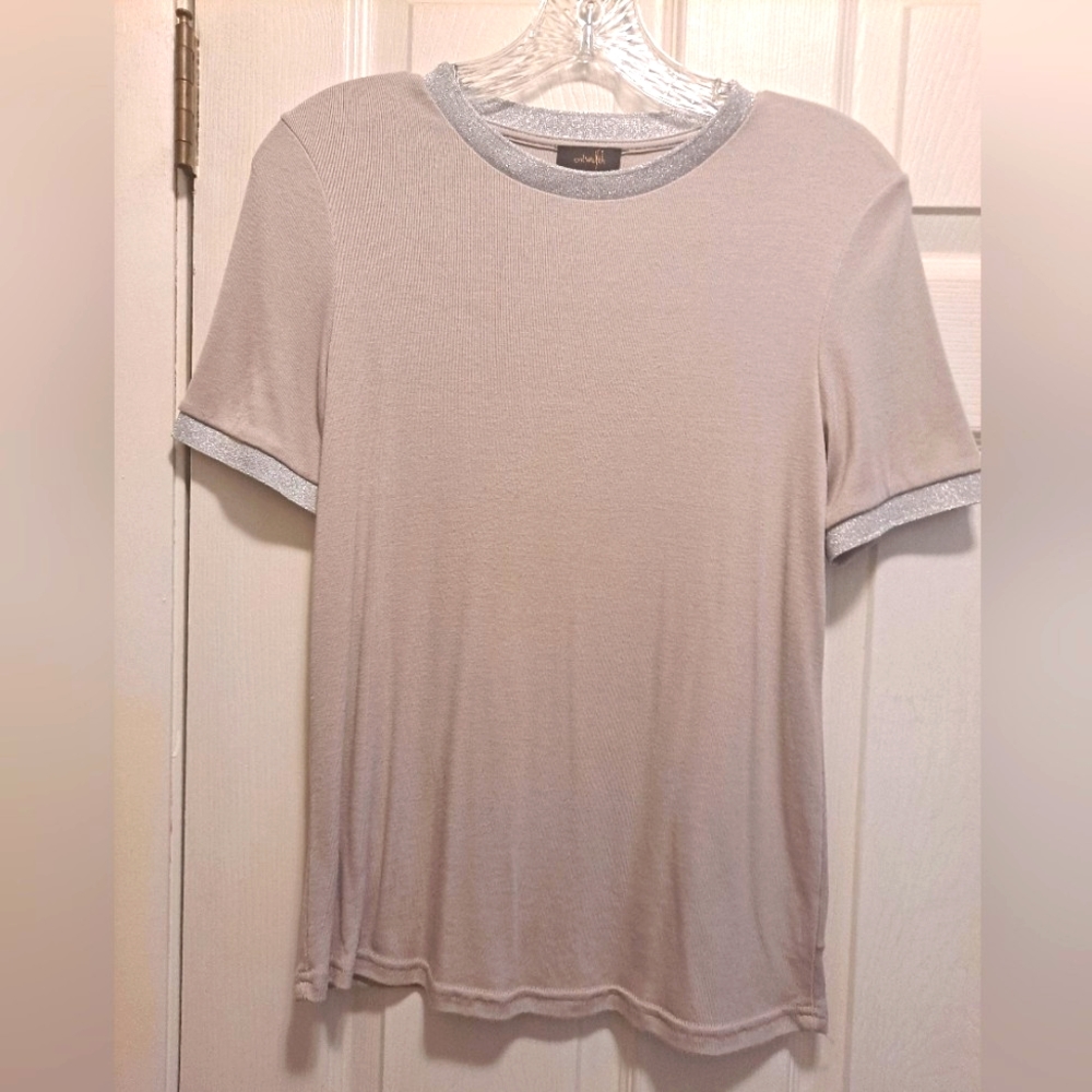 OnTwelfth Tee With Silver Trim